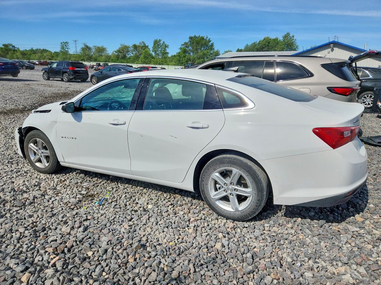 2023 Chevrolet Malibu Ls White vin: 1G1ZC5ST1PF180642
