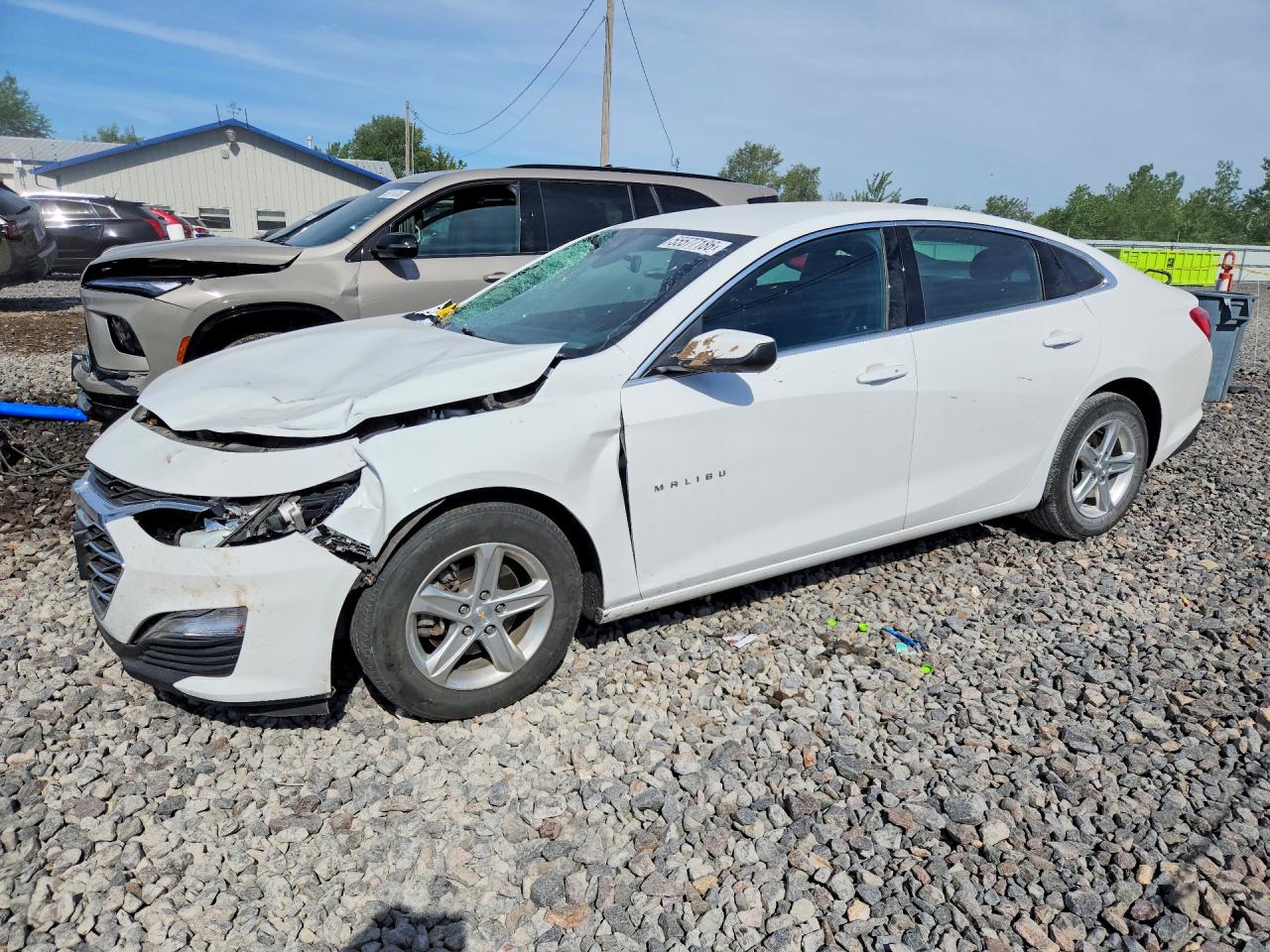 2023 Chevrolet Malibu Ls White vin: 1G1ZC5ST1PF180642