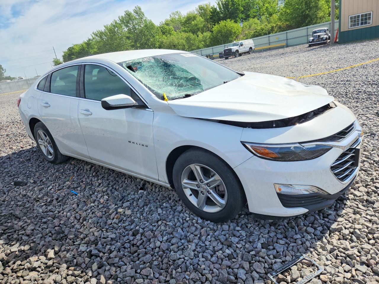 2023 Chevrolet Malibu Ls White vin: 1G1ZC5ST1PF180642