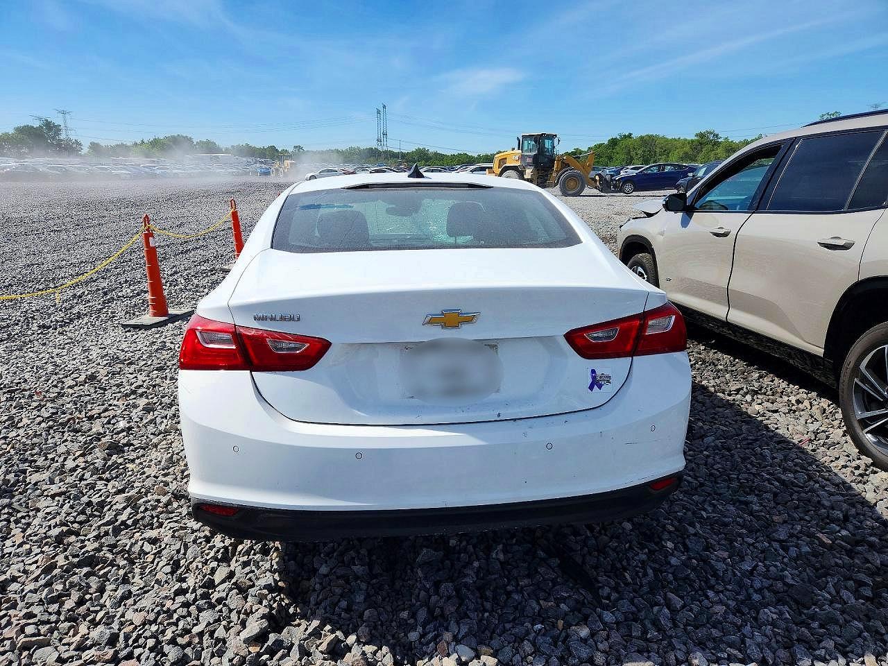 2023 Chevrolet Malibu Ls White vin: 1G1ZC5ST1PF180642