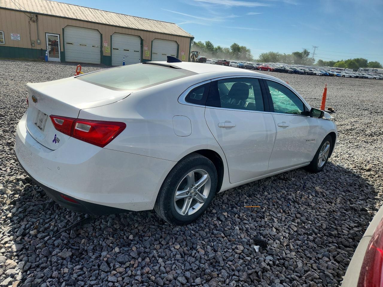 2023 Chevrolet Malibu Ls White vin: 1G1ZC5ST1PF180642