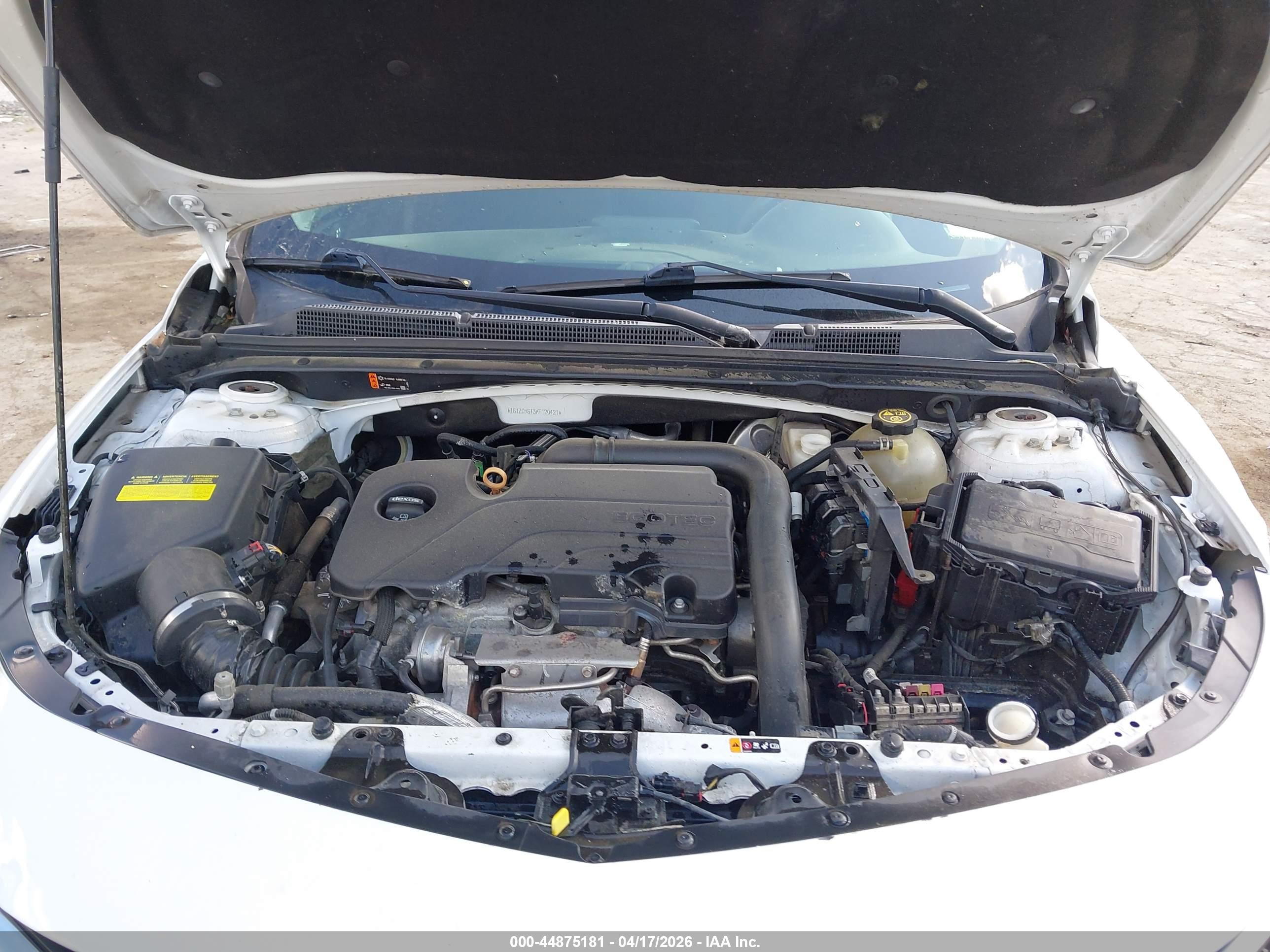 2019 Chevrolet Malibu 1fl Белый vin: 1G1ZC5ST3KF120421