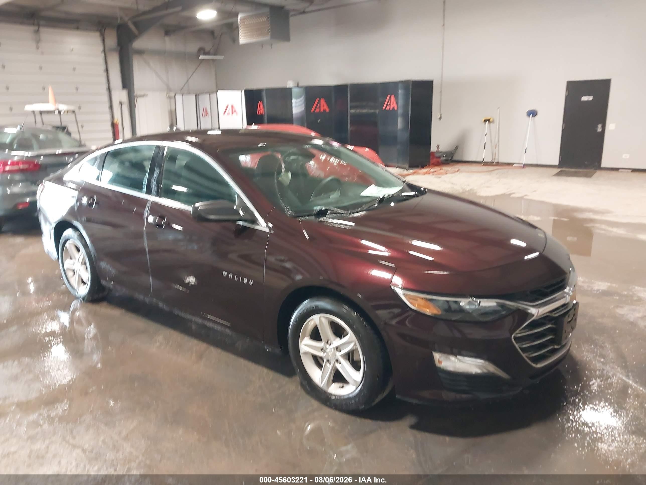 2020 Chevrolet Malibu Fwd 1fl Фиолетовый vin: 1G1ZC5ST3LF136944