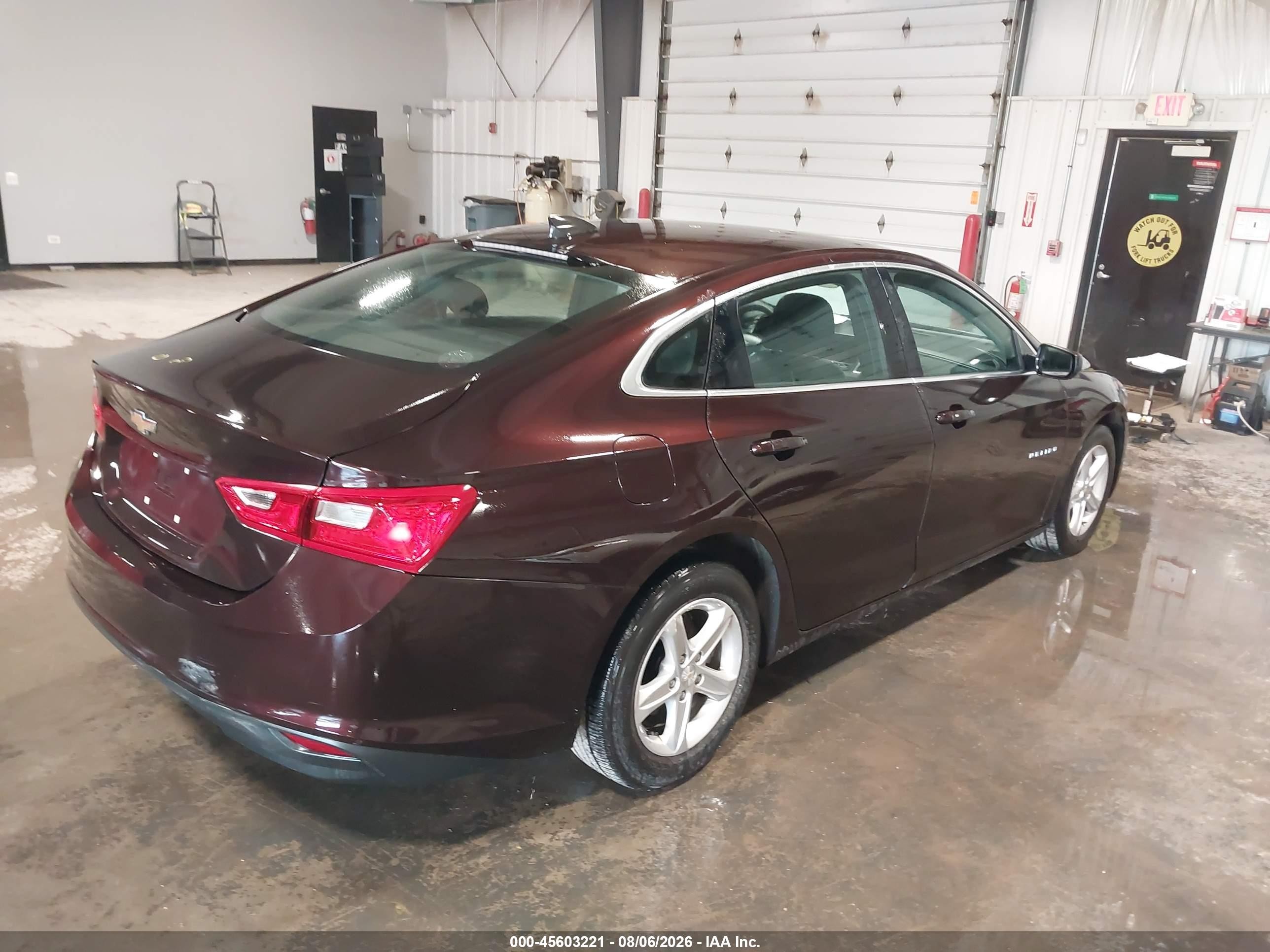 2020 Chevrolet Malibu Fwd 1fl Purple vin: 1G1ZC5ST3LF136944