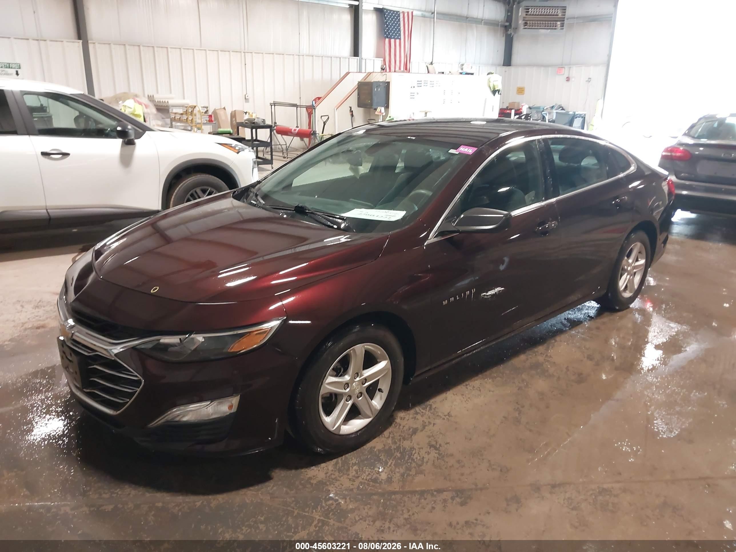 2020 Chevrolet Malibu Fwd 1fl Purple vin: 1G1ZC5ST3LF136944