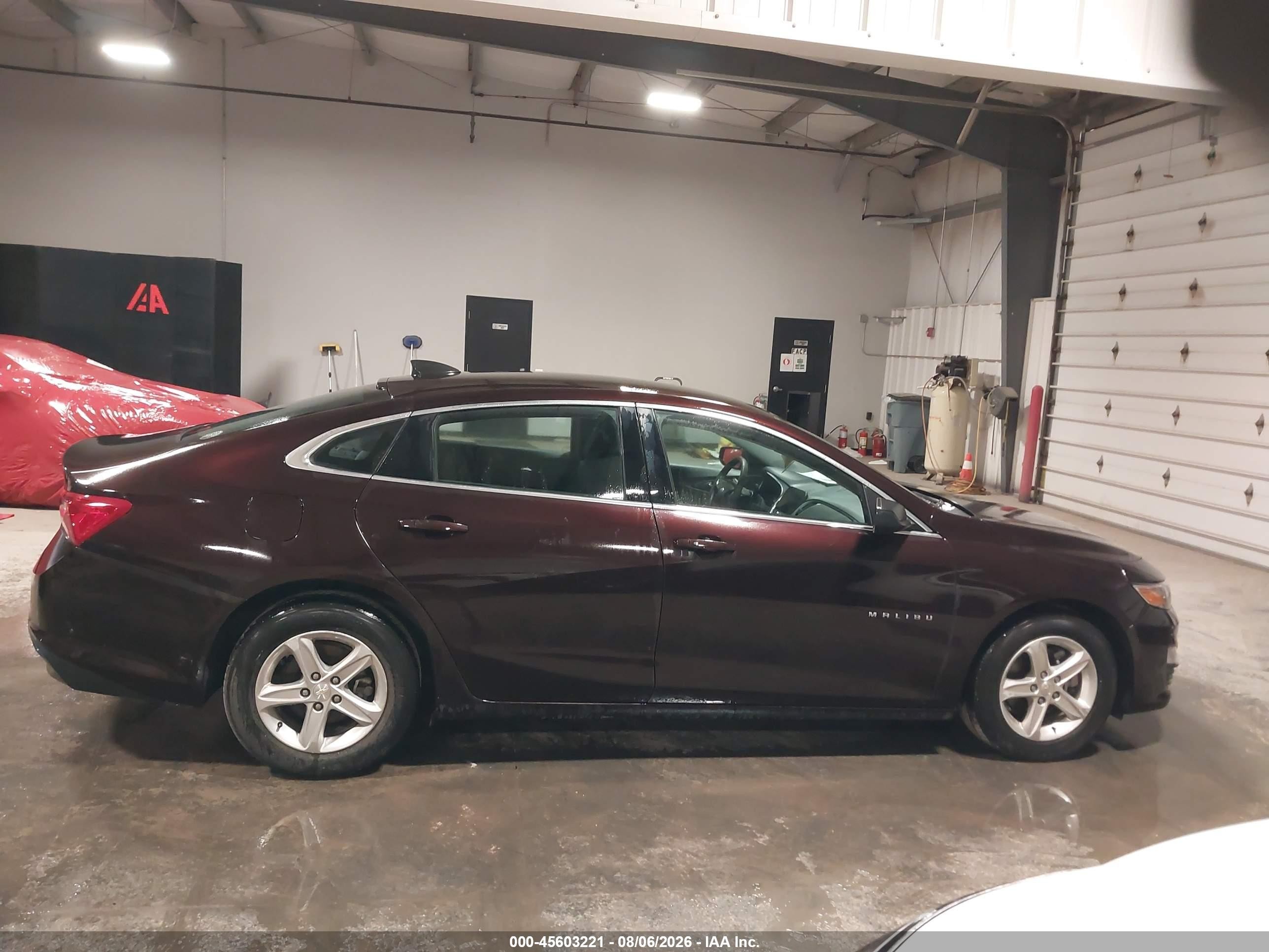 2020 Chevrolet Malibu Fwd 1fl Purple vin: 1G1ZC5ST3LF136944