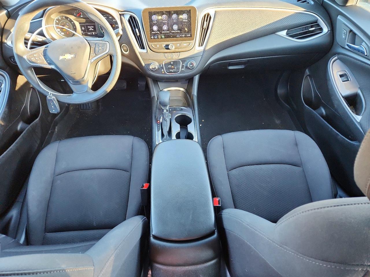 2021 Chevrolet Malibu Ls White vin: 1G1ZC5ST3MF086399