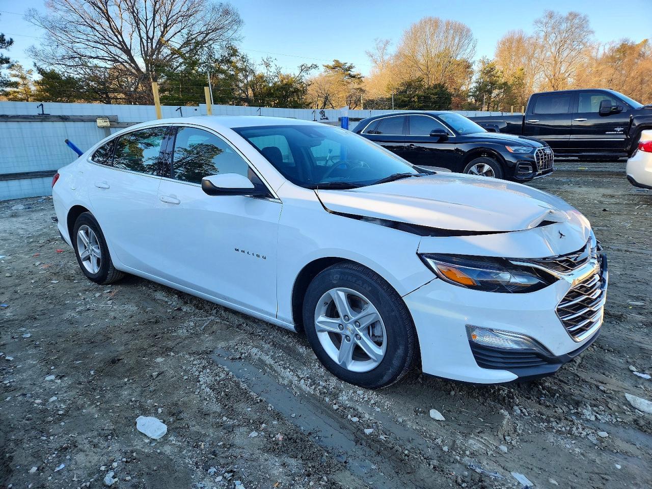 2021 Chevrolet Malibu Ls White vin: 1G1ZC5ST3MF086399