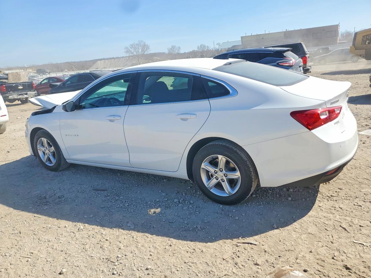 2023 Chevrolet Malibu Ls White vin: 1G1ZC5ST3PF219893