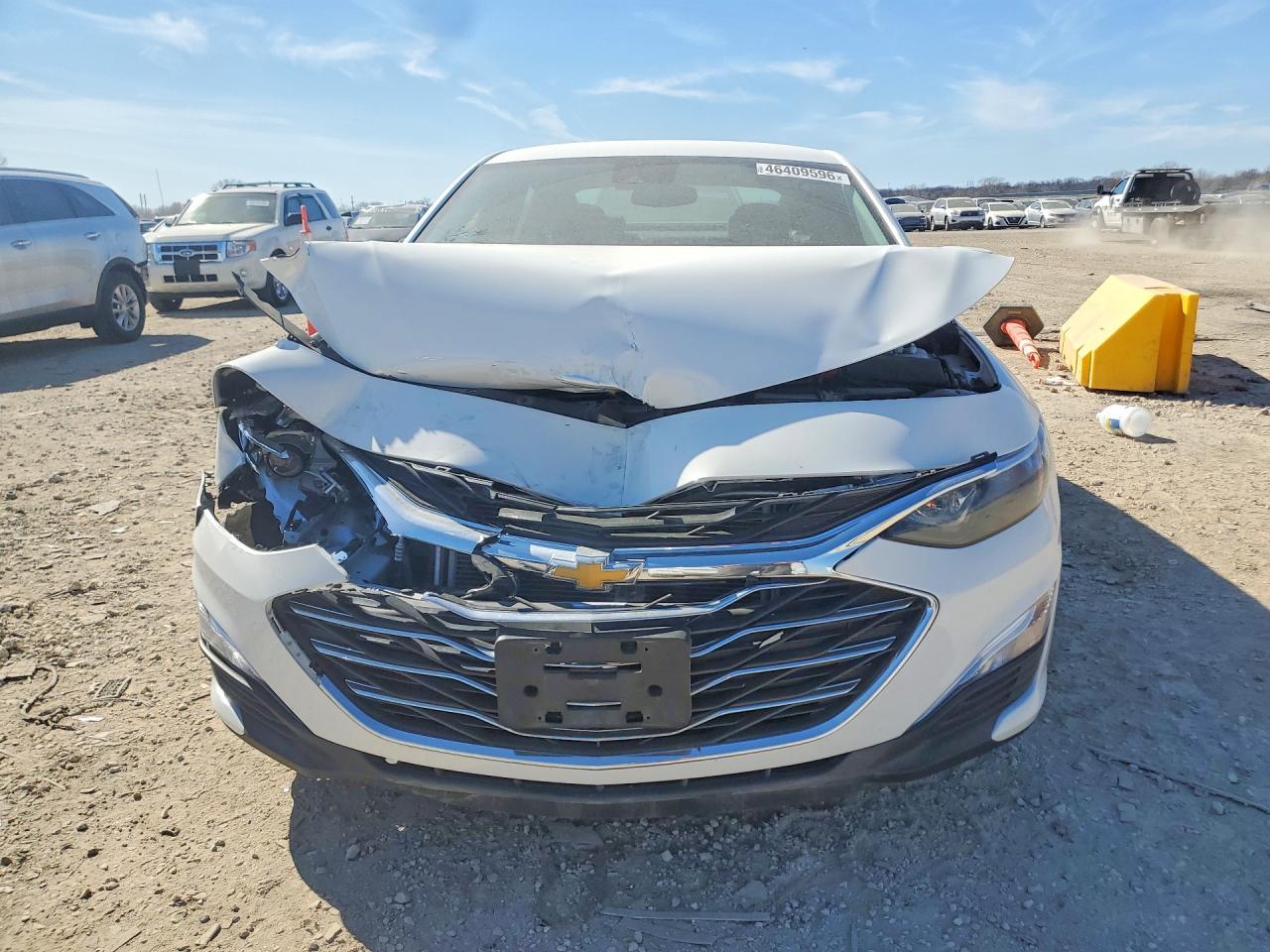 2023 Chevrolet Malibu Ls White vin: 1G1ZC5ST3PF219893