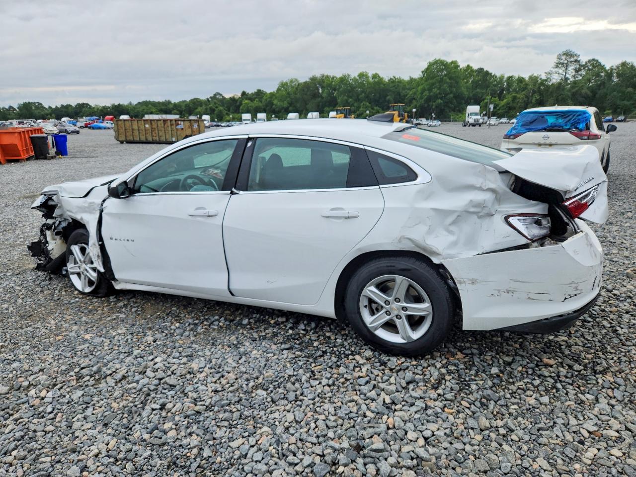 2024 Chevrolet Malibu Ls White vin: 1G1ZC5ST3RF153770