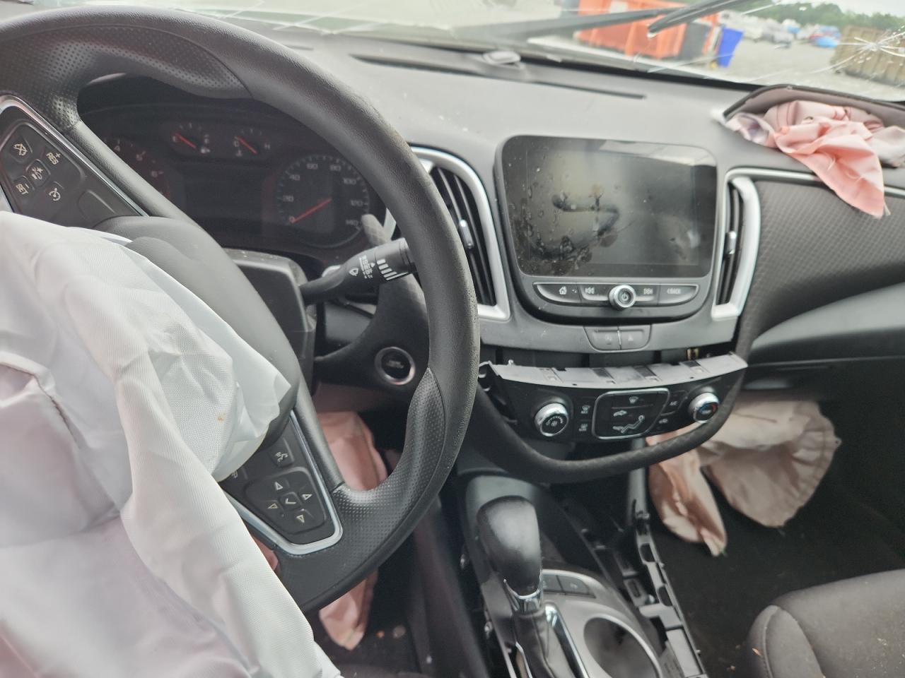 2024 Chevrolet Malibu Ls White vin: 1G1ZC5ST3RF153770 Damage: Airbag - Front Right, Deployed, Replacement Required