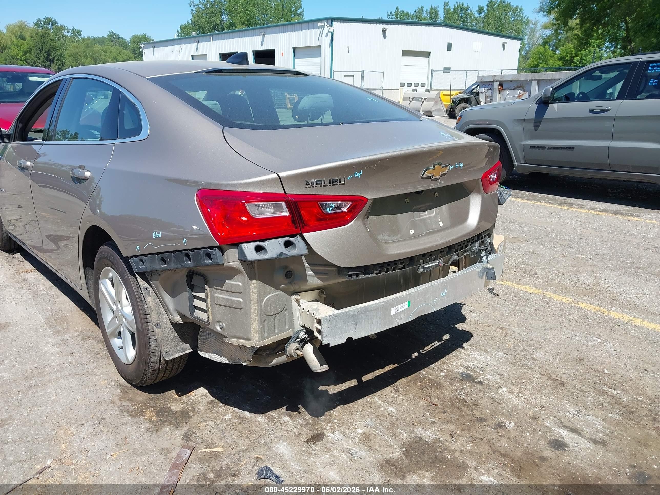 2024 Chevrolet Malibu Fwd 1fl Tan vin: 1G1ZC5ST3RF178426