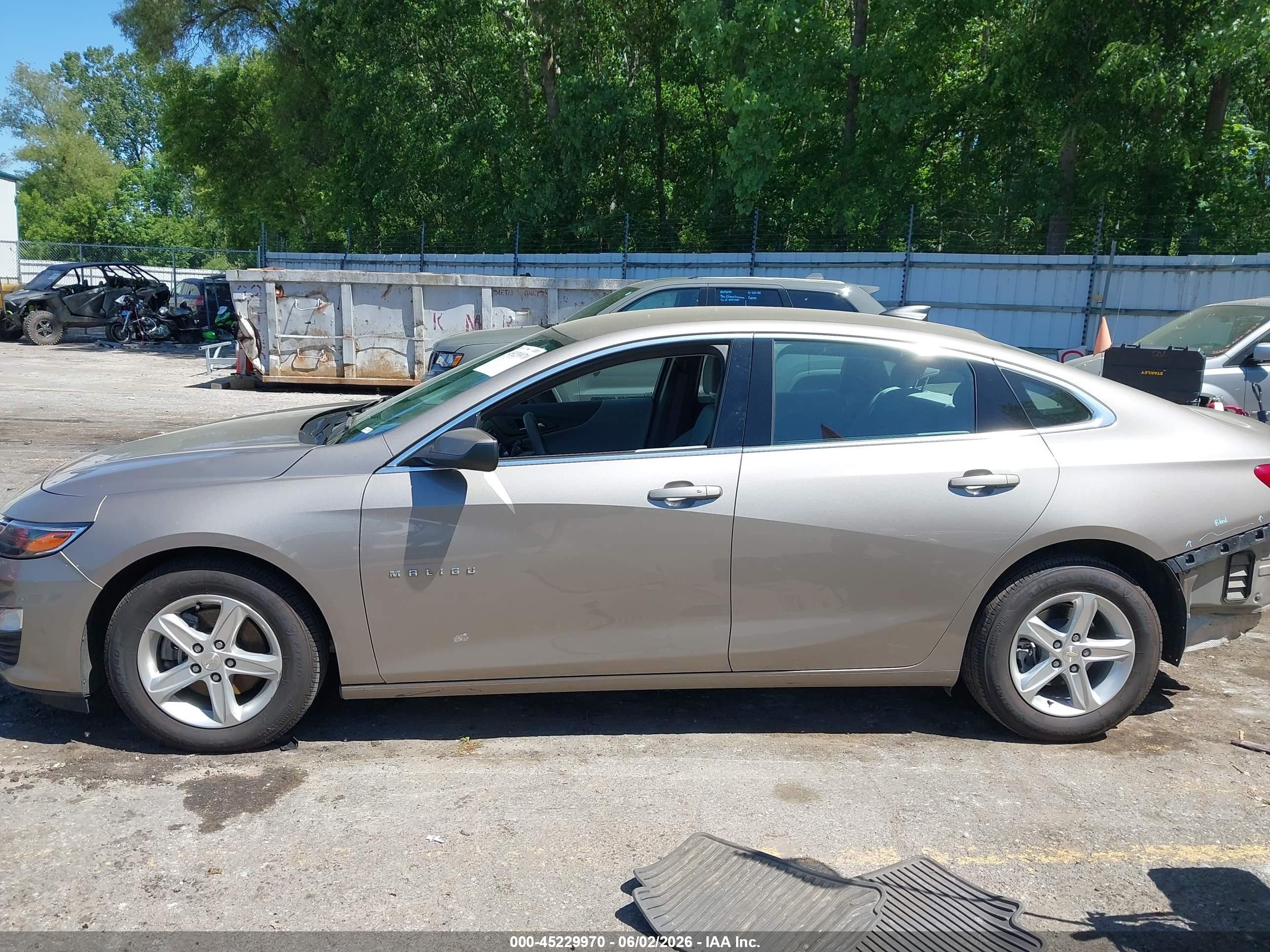2024 Chevrolet Malibu Fwd 1fl Tan vin: 1G1ZC5ST3RF178426
