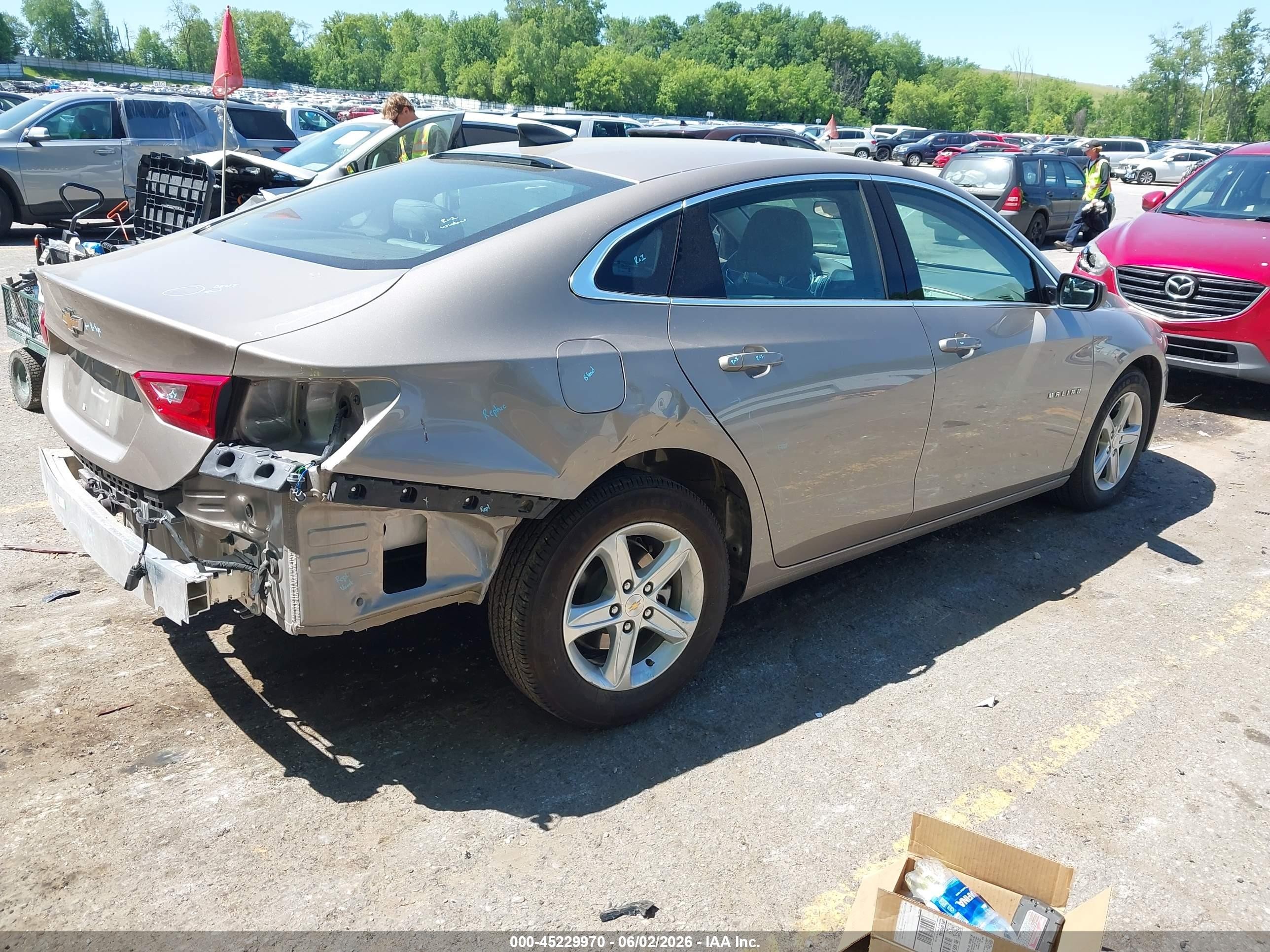 2024 Chevrolet Malibu Fwd 1fl Tan vin: 1G1ZC5ST3RF178426