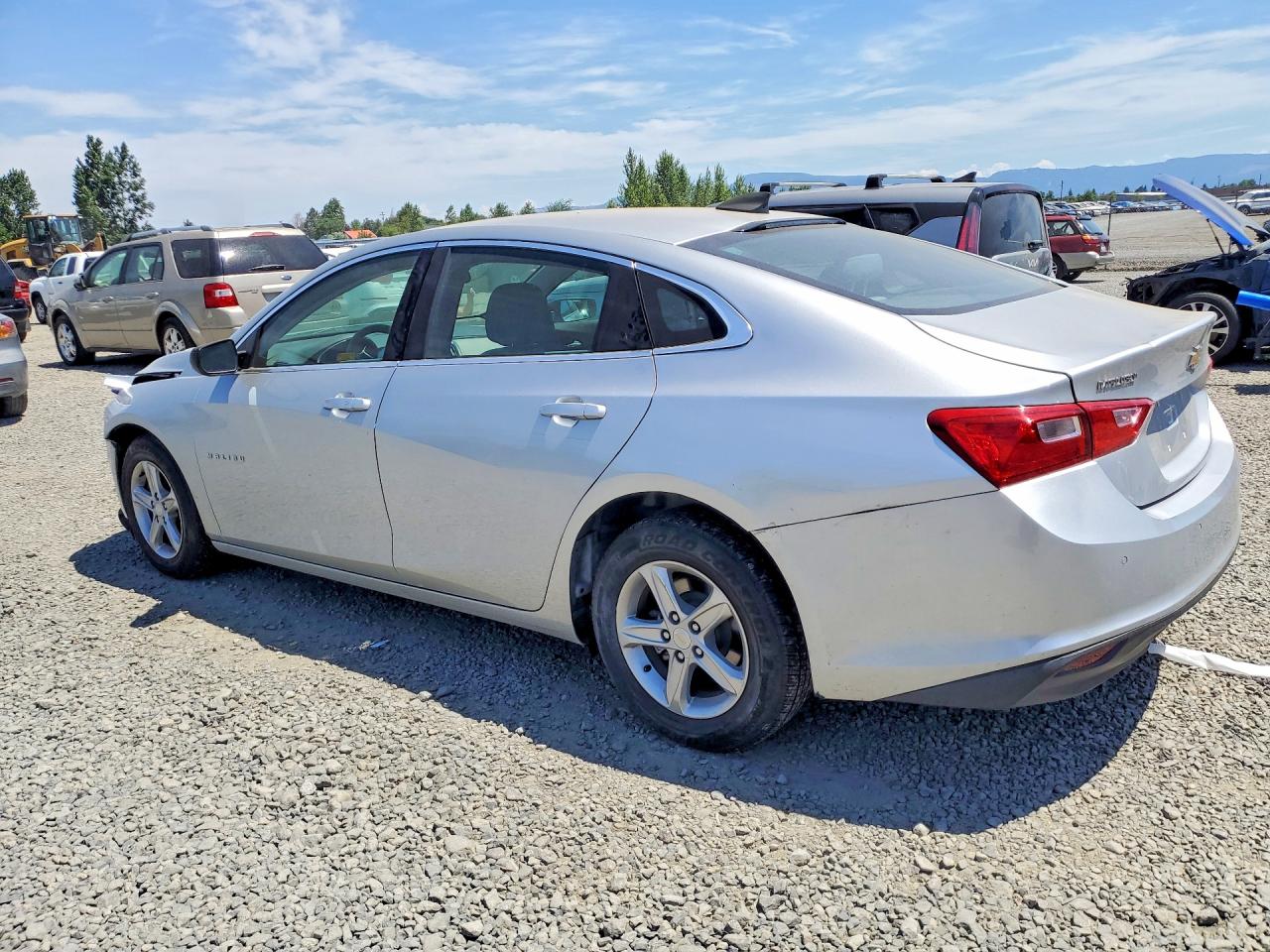 2020 Chevrolet Malibu Ls Silver vin: 1G1ZC5ST4LF098365