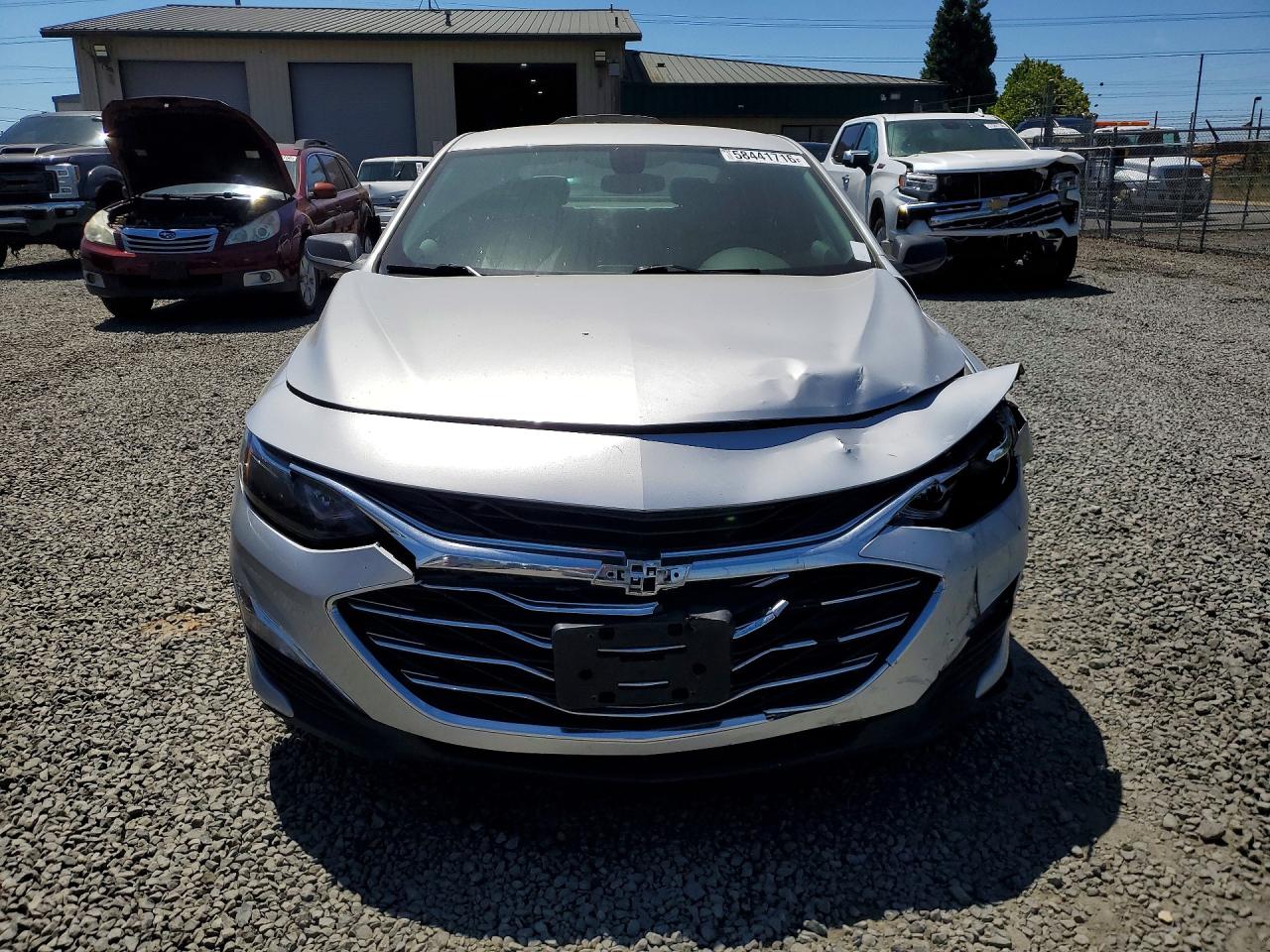 2020 Chevrolet Malibu Ls Silver vin: 1G1ZC5ST4LF098365