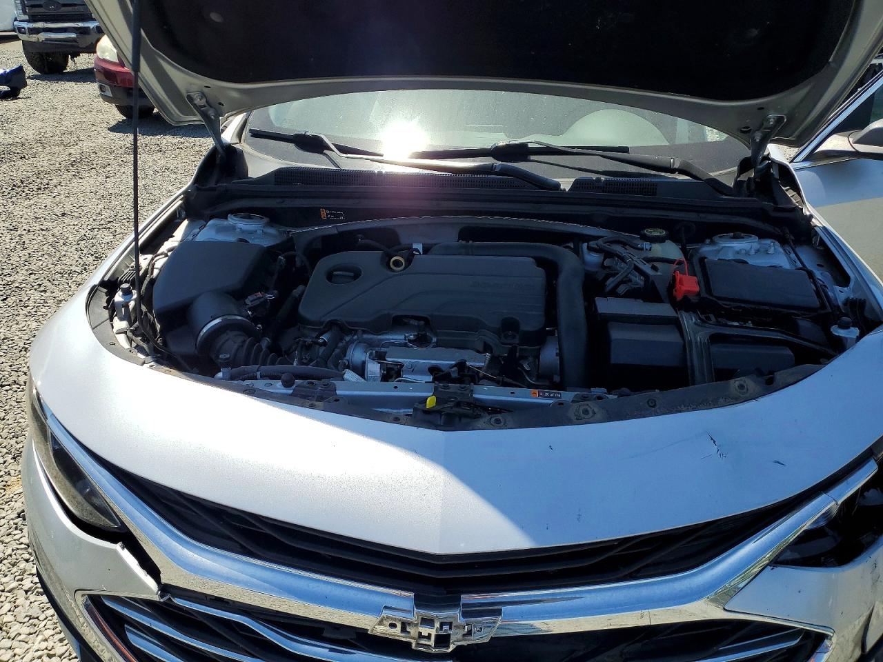 2020 Chevrolet Malibu Ls Silver vin: 1G1ZC5ST4LF098365