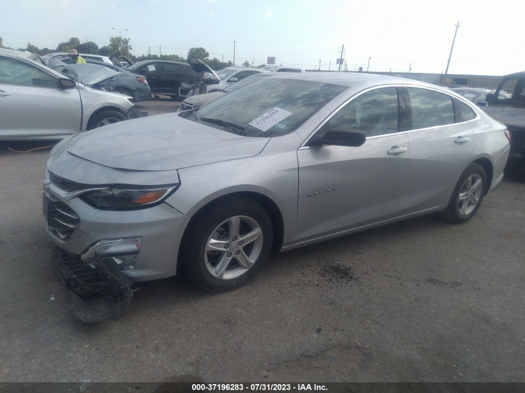 2020 Chevrolet Malibu Ls Silver vin: 1G1ZC5ST4LF141862