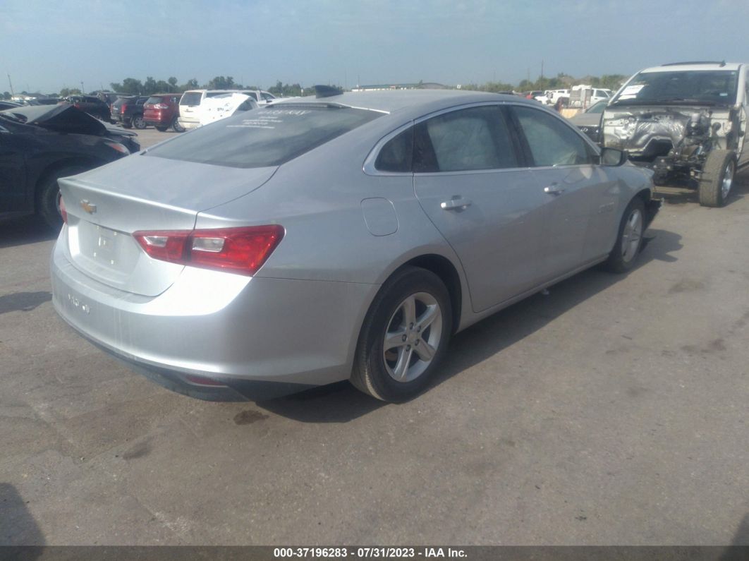 2020 Chevrolet Malibu Ls Silver vin: 1G1ZC5ST4LF141862