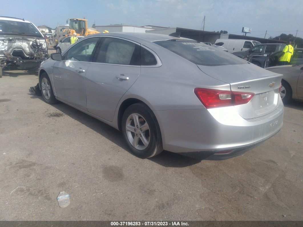 2020 Chevrolet Malibu Ls Silver vin: 1G1ZC5ST4LF141862