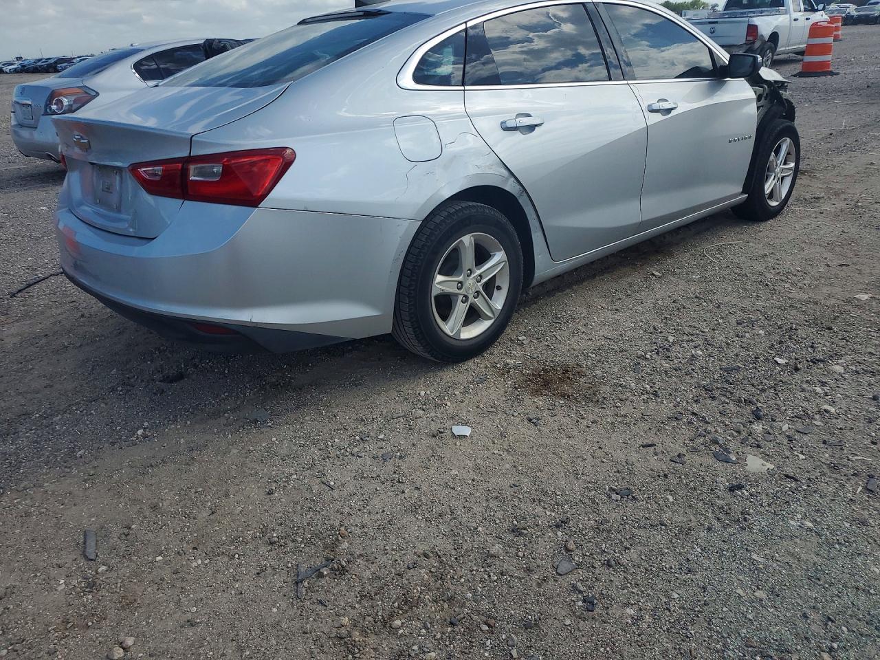 2020 Chevrolet Malibu Ls Gray vin: 1G1ZC5ST4LF141862