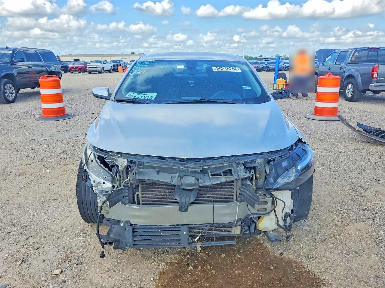 2020 Chevrolet Malibu Ls Gray vin: 1G1ZC5ST4LF141862