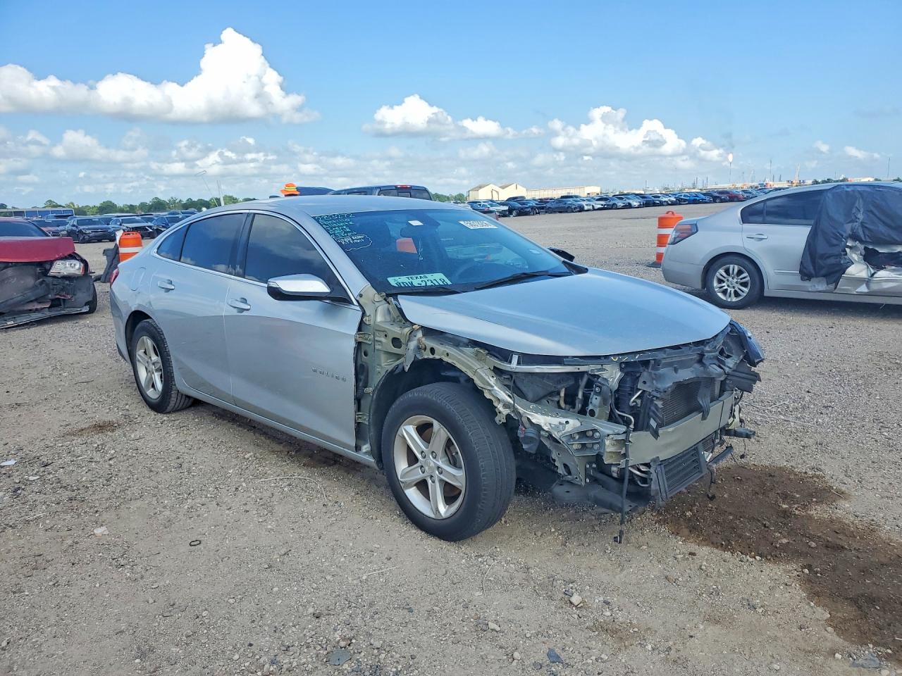 2020 Chevrolet Malibu Ls Gray vin: 1G1ZC5ST4LF141862
