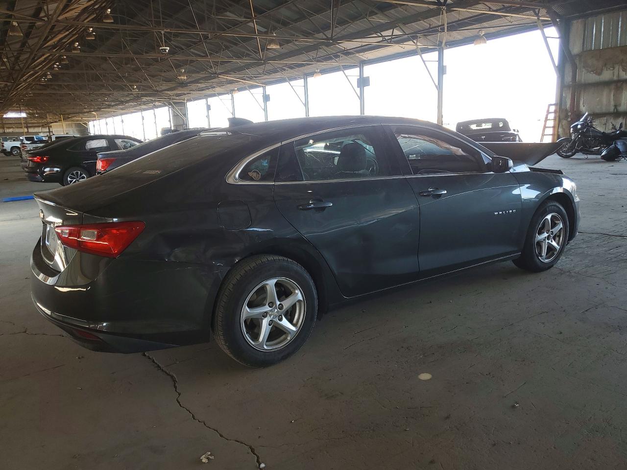 2018 Chevrolet Malibu Ls Серый vin: 1G1ZC5ST5JF184796