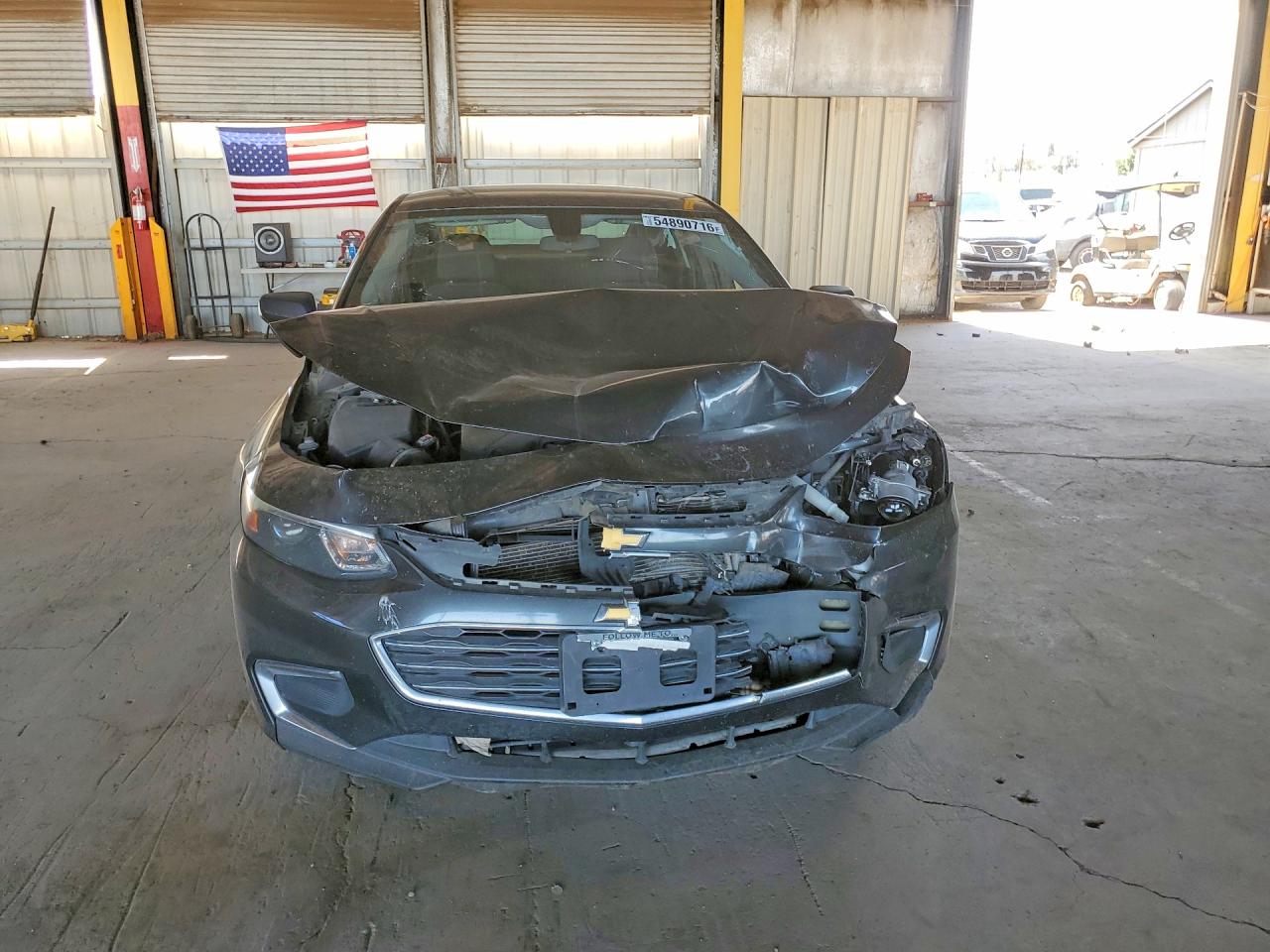 2018 Chevrolet Malibu Ls Серый vin: 1G1ZC5ST5JF184796