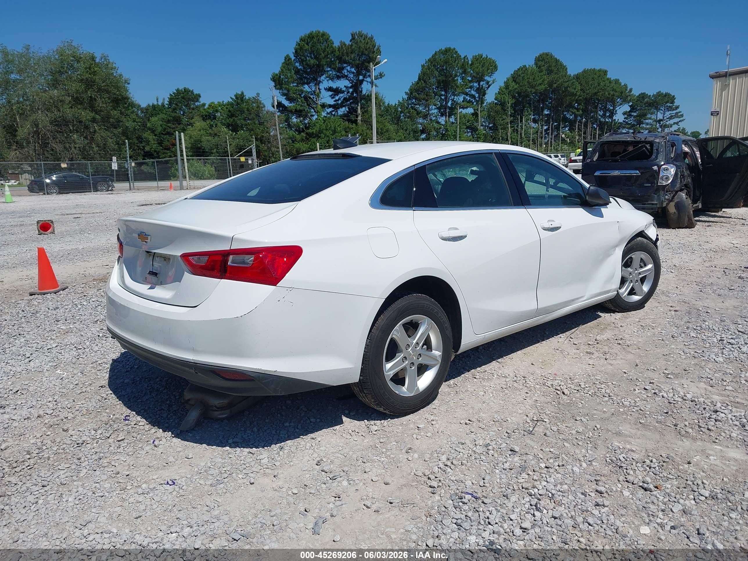 2023 Chevrolet Malibu Fwd 1fl White vin: 1G1ZC5ST5PF211603
