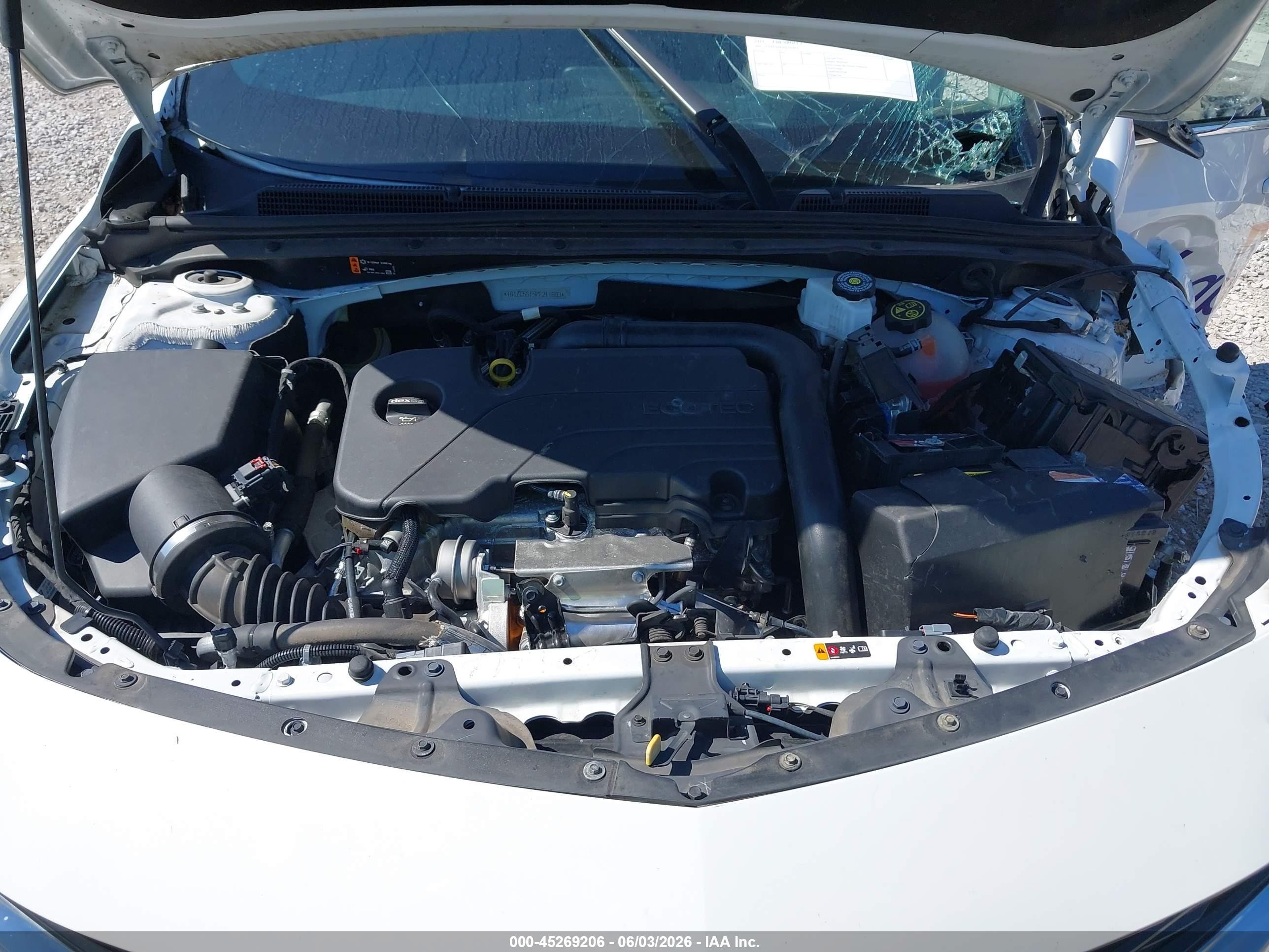 2023 Chevrolet Malibu Fwd 1fl White vin: 1G1ZC5ST5PF211603
