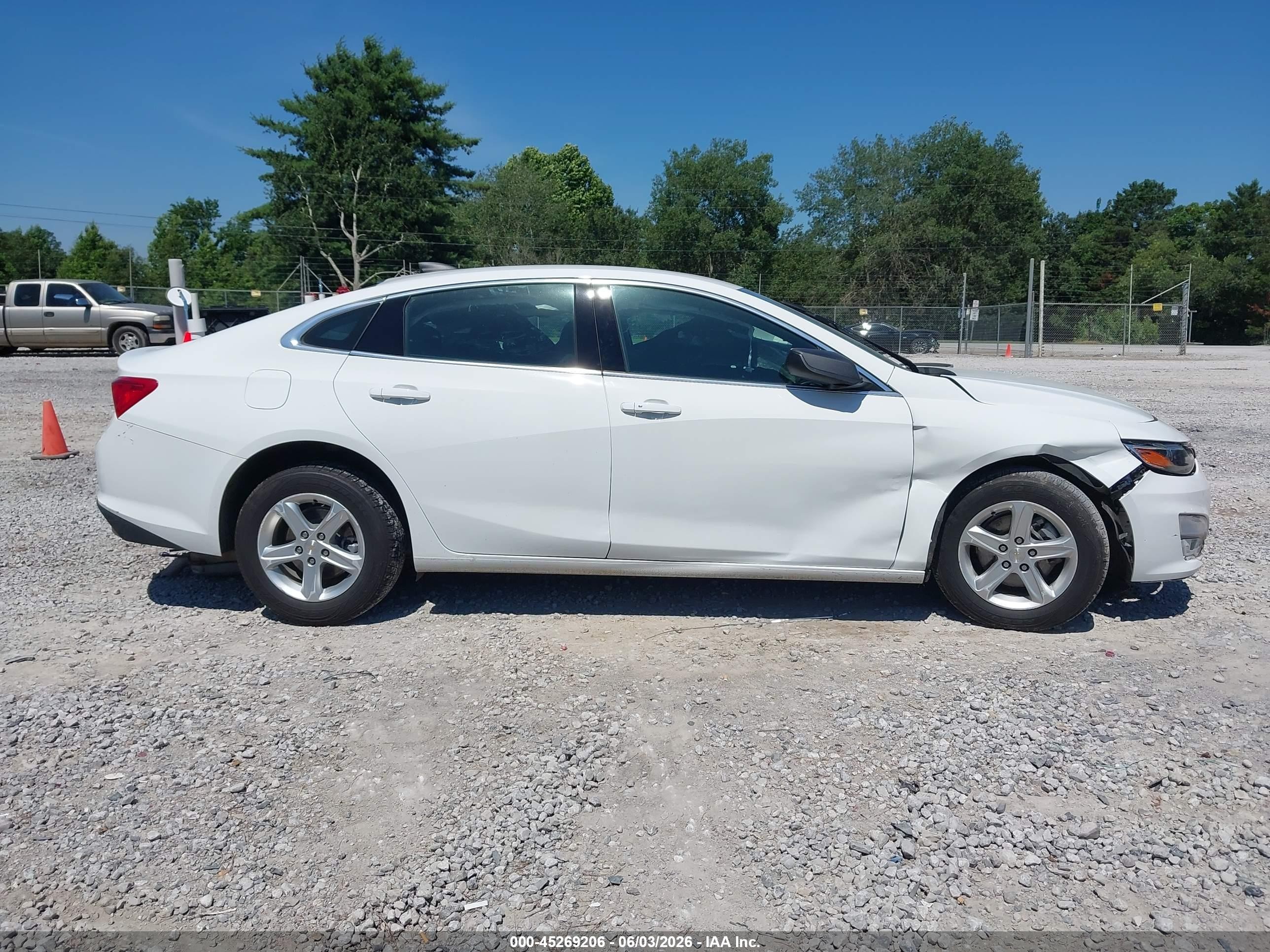 2023 Chevrolet Malibu Fwd 1fl White vin: 1G1ZC5ST5PF211603