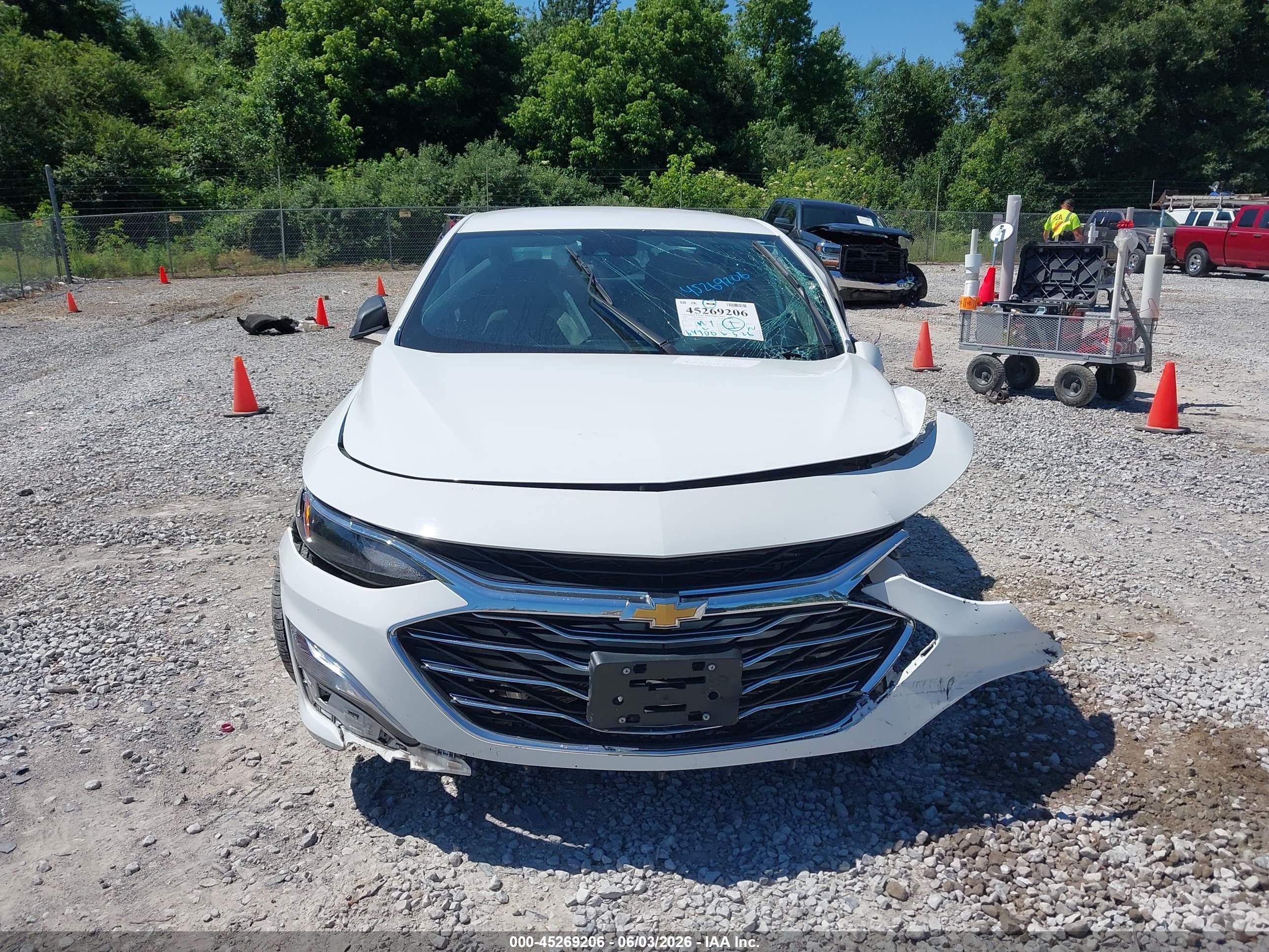 2023 Chevrolet Malibu Fwd 1fl White vin: 1G1ZC5ST5PF211603