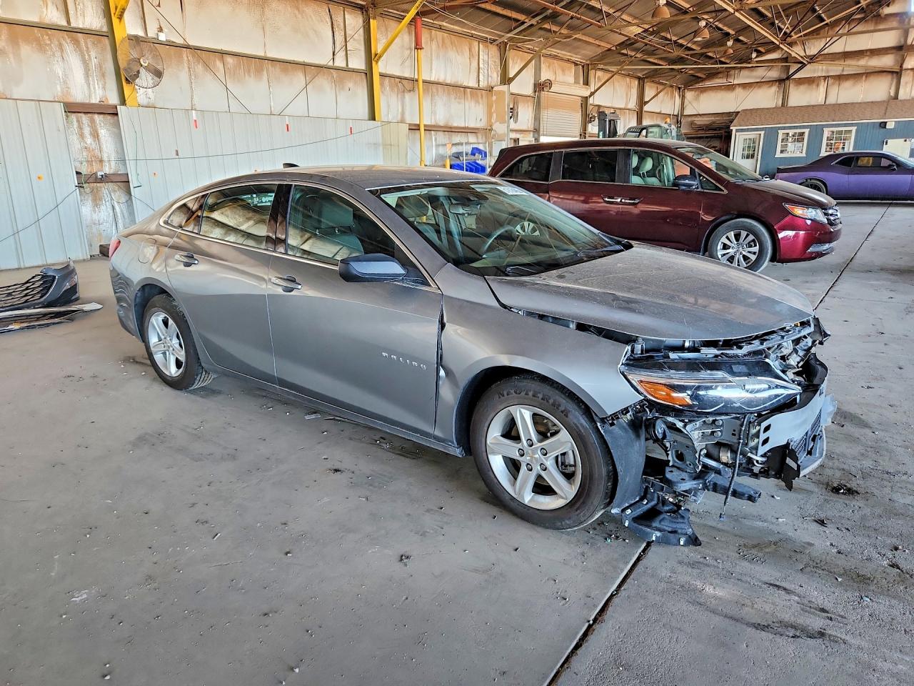 2024 Chevrolet Malibu Ls Gray vin: 1G1ZC5ST5RF225519