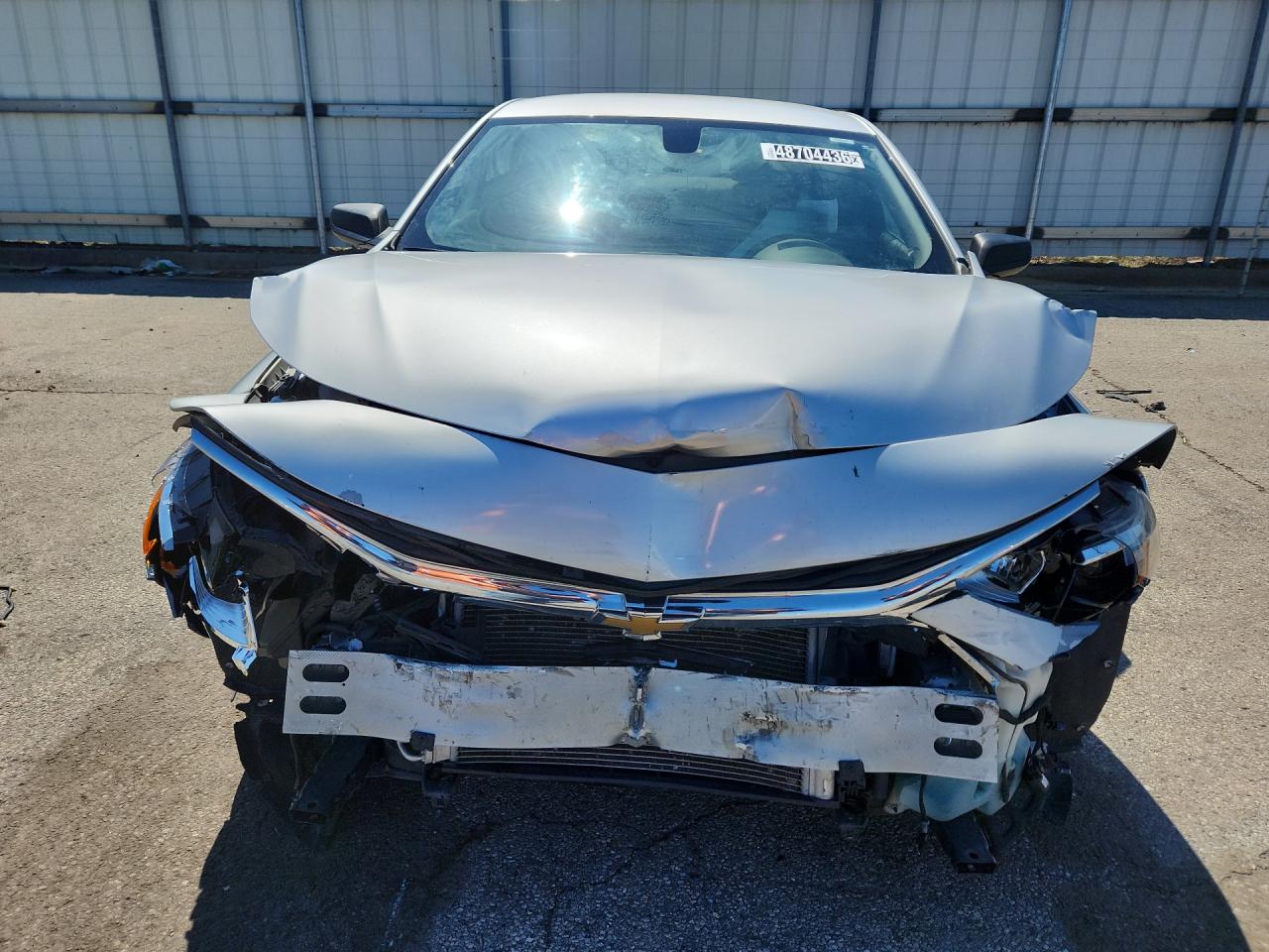 2022 Chevrolet Malibu Ls Серебряный vin: 1G1ZC5ST6NF166507 Damage: Left Headlight Housing, Broken, Replacement Required