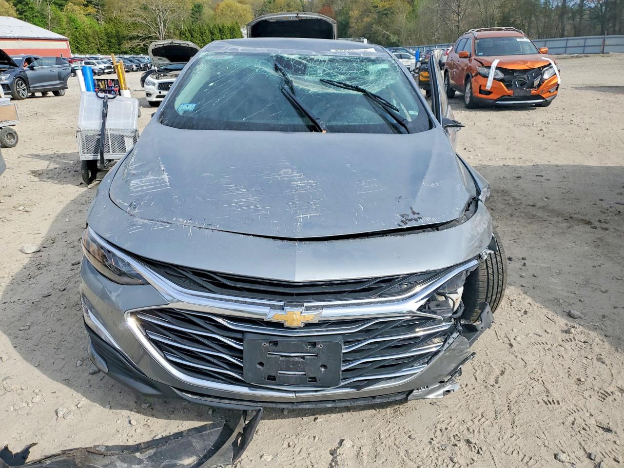 2023 Chevrolet Malibu Ls Silver vin: 1G1ZC5ST6PF152321