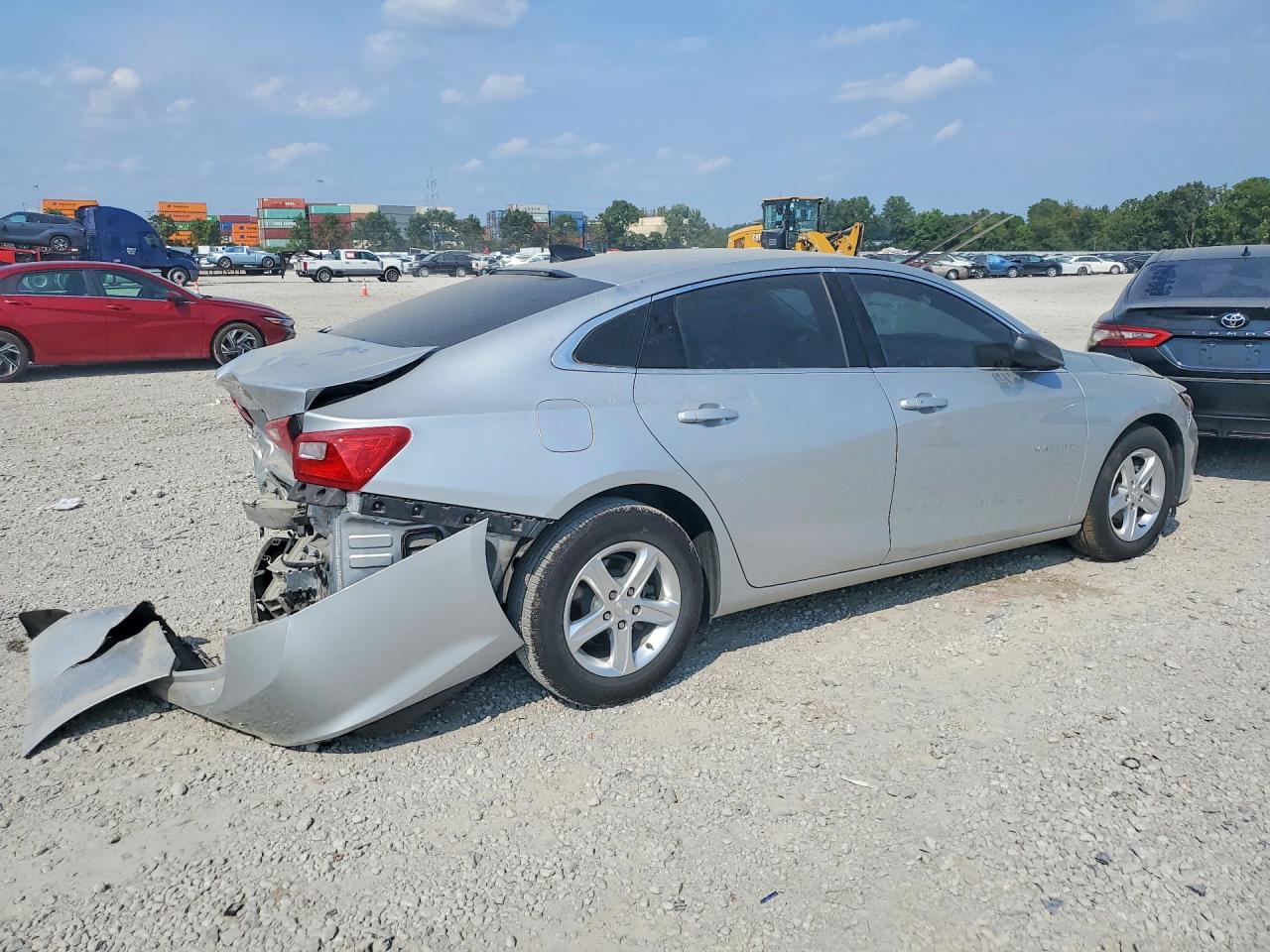 2022 Chevrolet Malibu Ls Silver vin: 1G1ZC5ST7NF161400