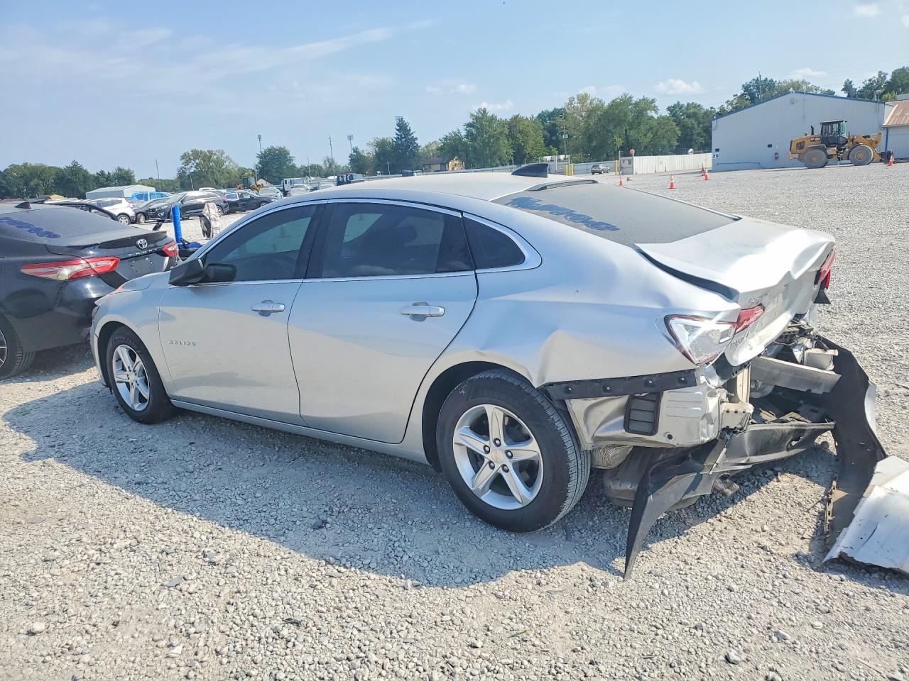 2022 Chevrolet Malibu Ls Silver vin: 1G1ZC5ST7NF161400