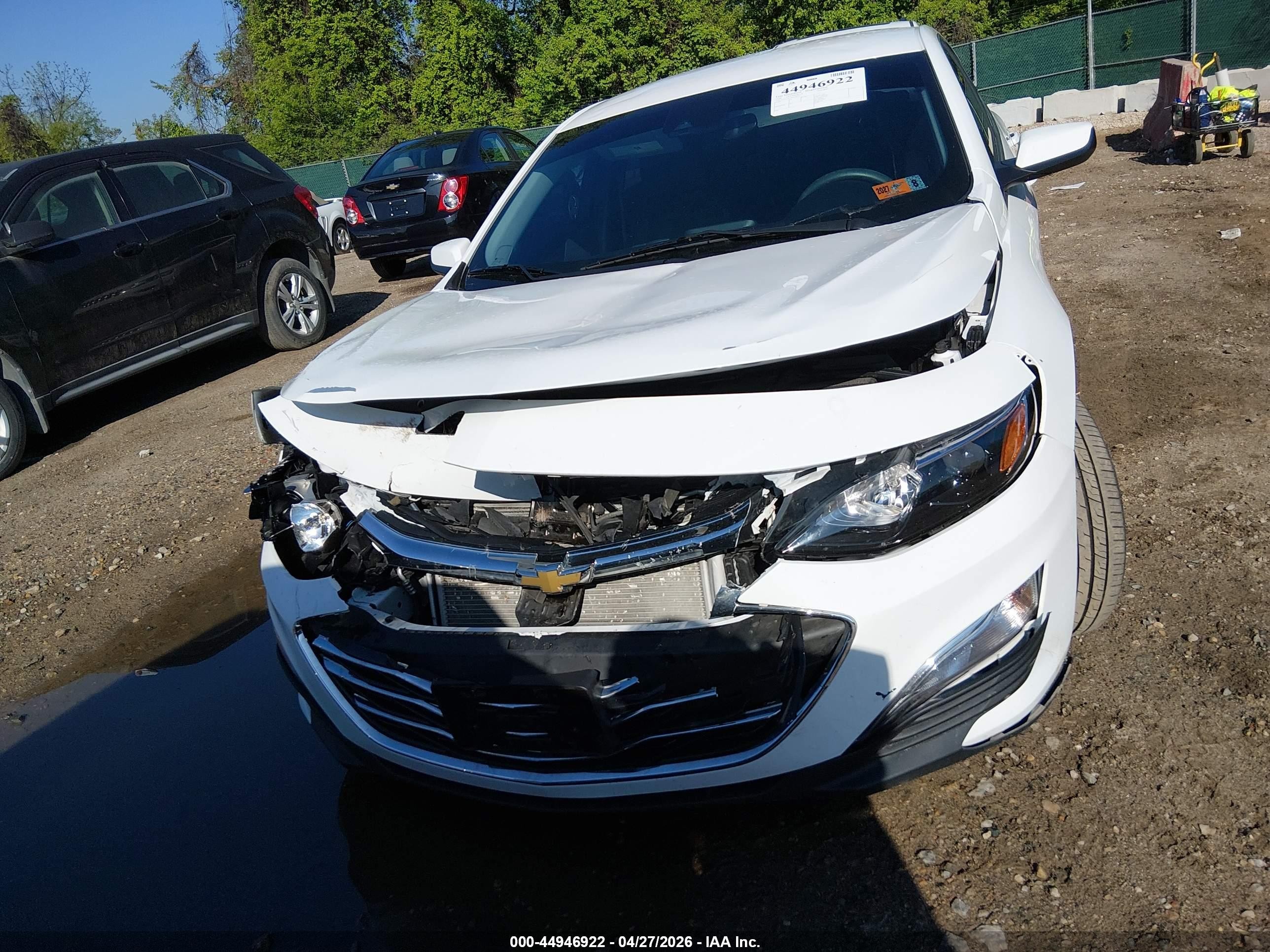 2024 Chevrolet Malibu Fwd 1fl White vin: 1G1ZC5ST7RF148572