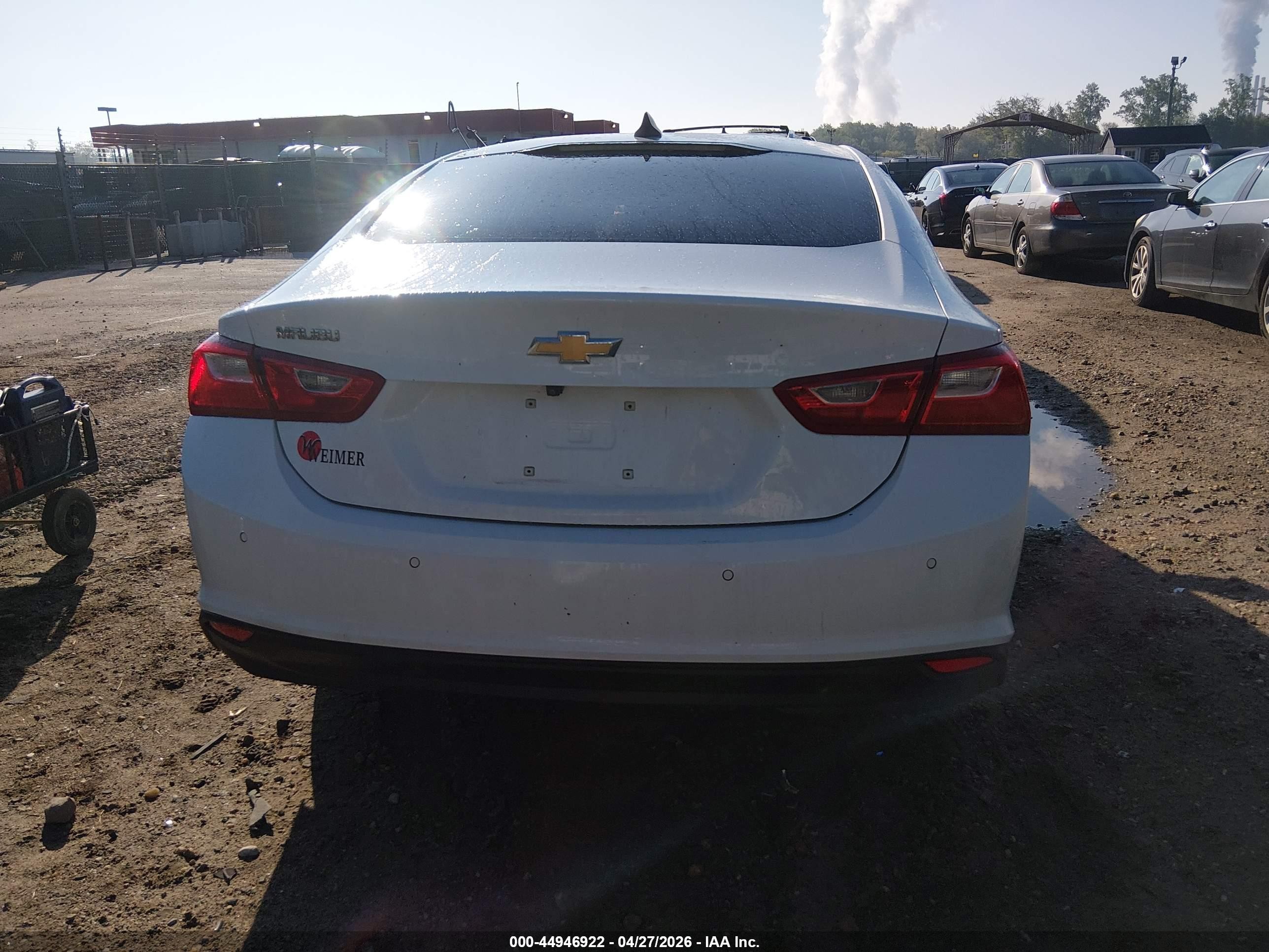2024 Chevrolet Malibu Fwd 1fl White vin: 1G1ZC5ST7RF148572