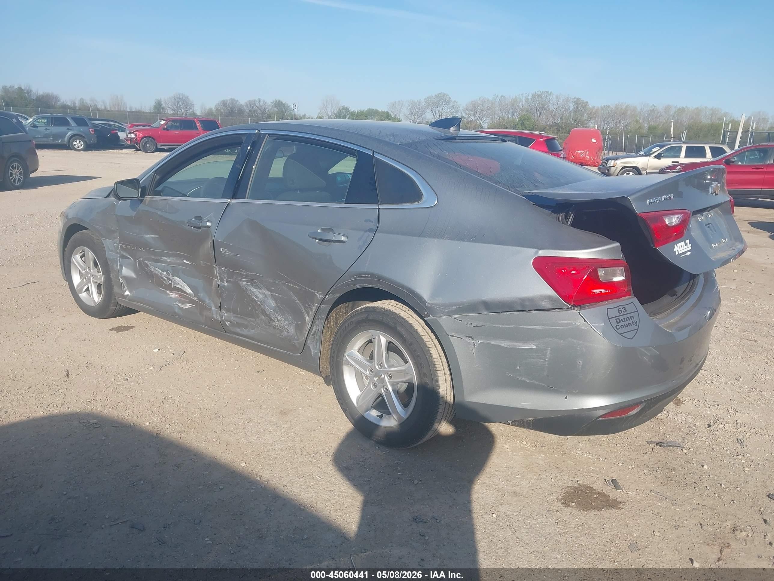 2025 Chevrolet Malibu Fwd 1fl Серебряный vin: 1G1ZC5ST7SF123600