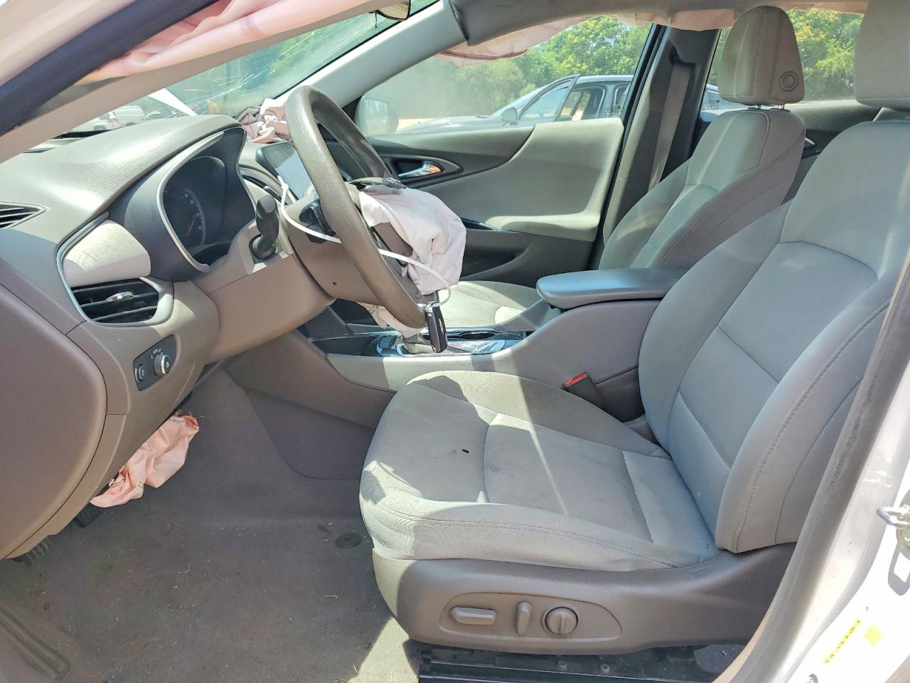 2020 Chevrolet Malibu Ls White vin: 1G1ZC5ST8LF158194