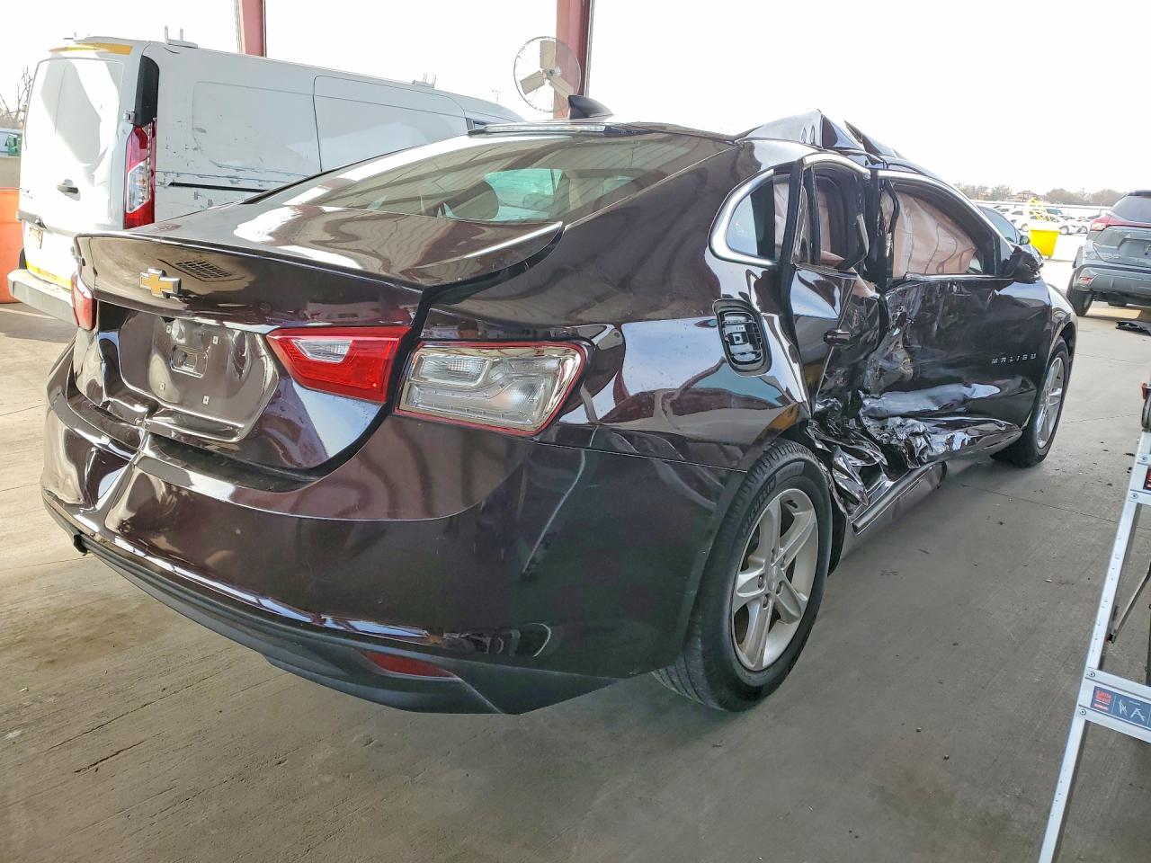 2021 Chevrolet Malibu Ls Purple vin: 1G1ZC5ST9MF055643