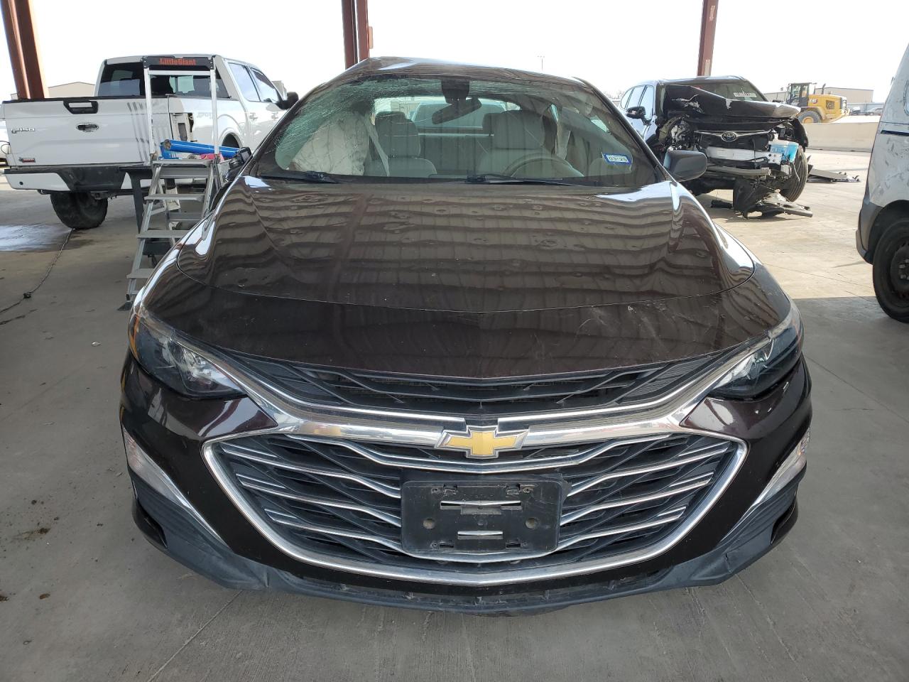 2021 Chevrolet Malibu Ls Purple vin: 1G1ZC5ST9MF055643 Damage: Hood, Hail Damage, 10 Or More