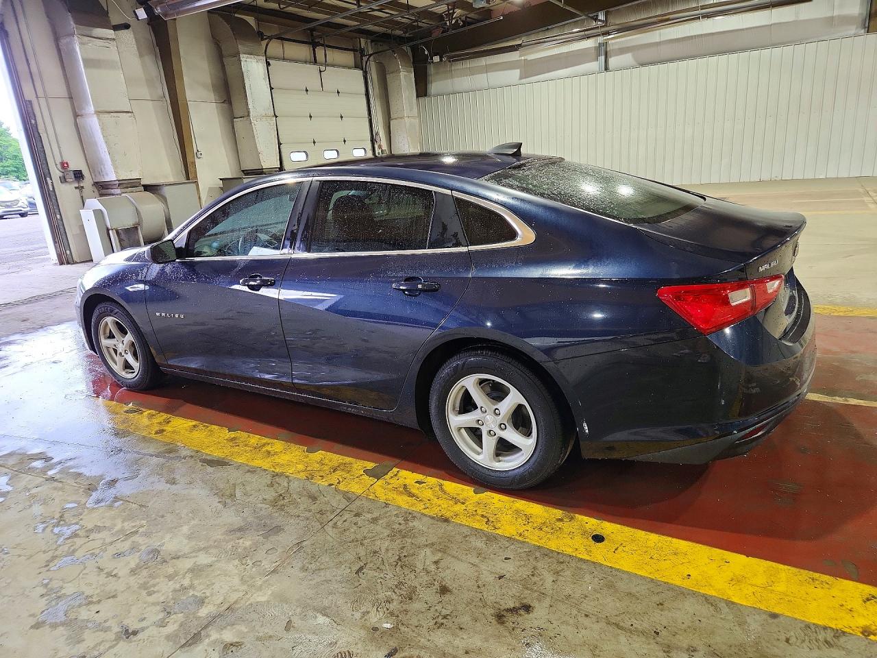 2016 Chevrolet Malibu Ls Blue vin: 1G1ZC5STXGF220586