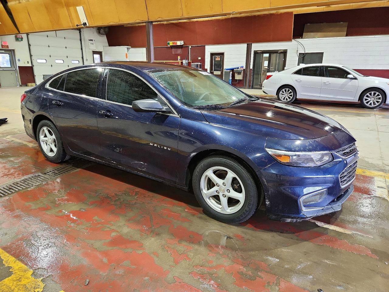 2016 Chevrolet Malibu Ls Blue vin: 1G1ZC5STXGF220586
