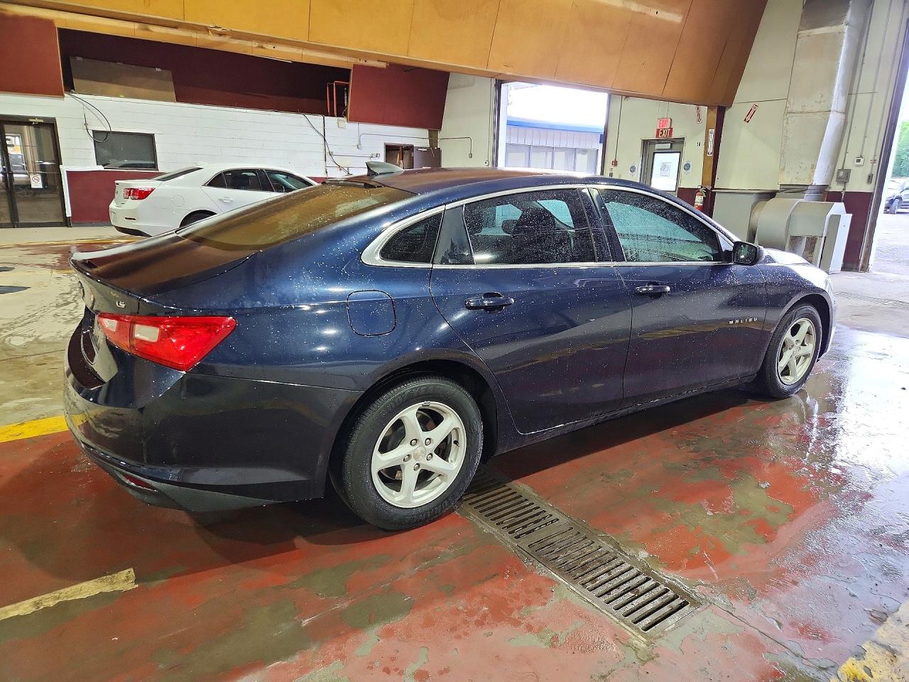 2016 Chevrolet Malibu Ls Blue vin: 1G1ZC5STXGF220586