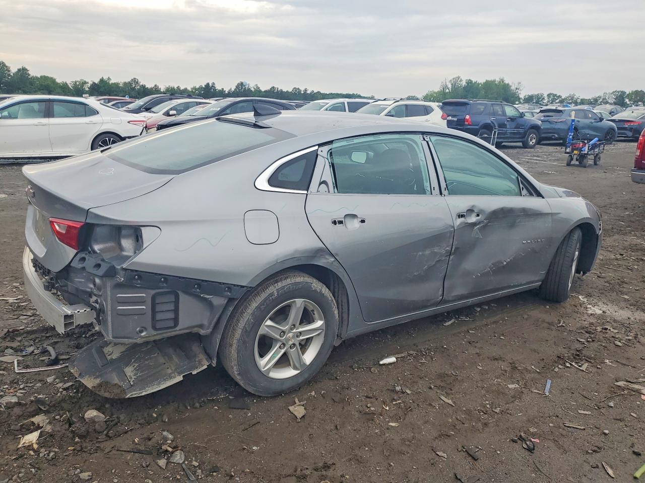 2024 Chevrolet Malibu Gray vin: 1G1ZC5STXRF117347