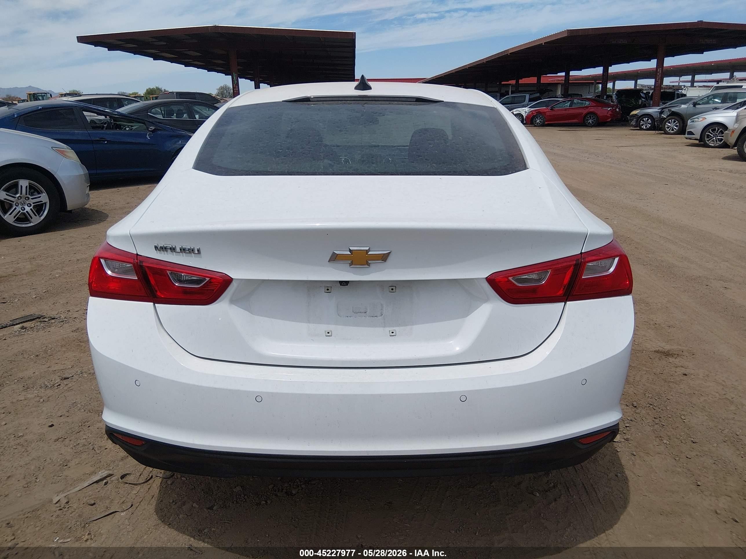 2024 Chevrolet Malibu Fwd 1fl Белый vin: 1G1ZC5STXRF175295